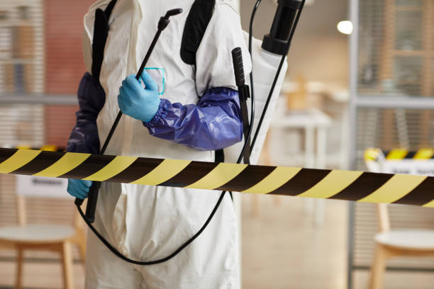 Professional Sewage Cleanup technician working in Elgin, SC